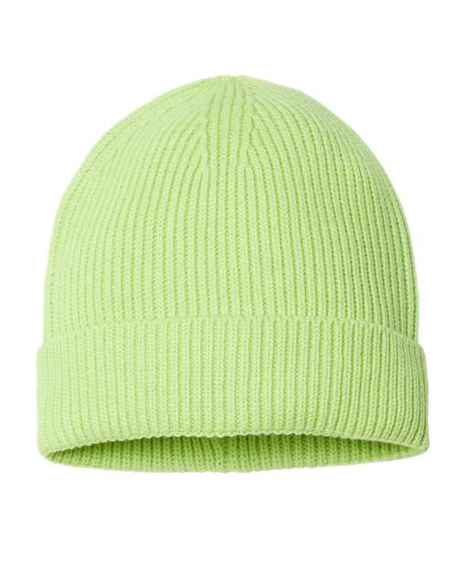 Atlantis Headwear Sustainable Fine Rib Cuffed Beanie thumbnail 3