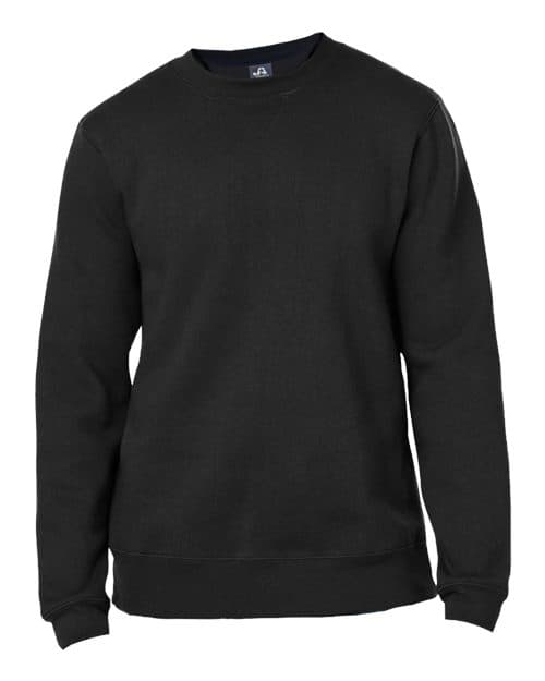 J. America Unisex Premium Fleece Crewneck Sweatshirt thumbnail 2