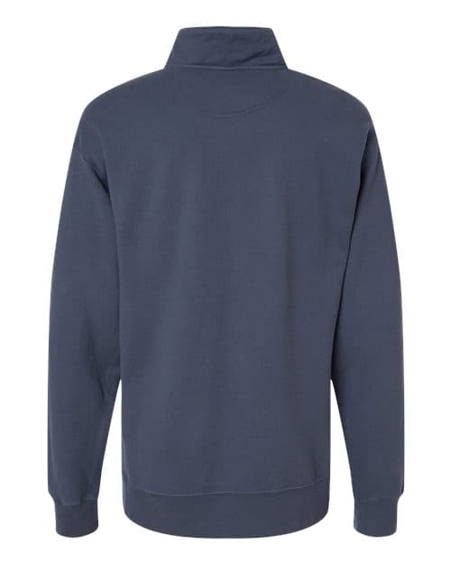 ComfortWash by Hanes Unisex Garment-Dyed Quarter-Zip Sweatshirt thumbnail 4