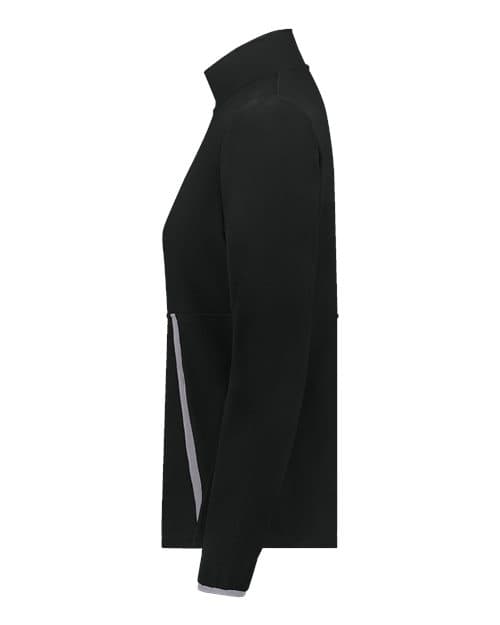 Augusta Sportswear Women's Eco Revive™ Polar Fleece Quarter-Zip Pullover thumbnail 4