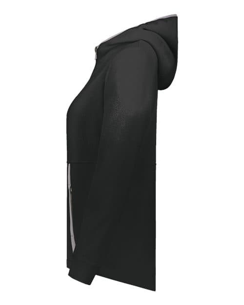 Augusta Sportswear Women's Eco Revive™ Polar Fleece Hooded Full-Zip Jacket thumbnail 4