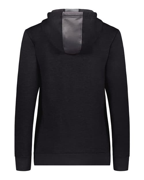 Augusta Sportswear Women's Eco Revive™ Three-Season Triblend Fleece Hooded Sweatshirt thumbnail 3