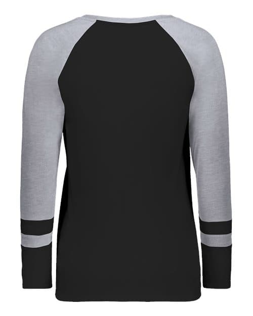 Augusta Sportswear Women's Triblend Fanatic 2.0 Long Sleeve T-Shirt thumbnail 3