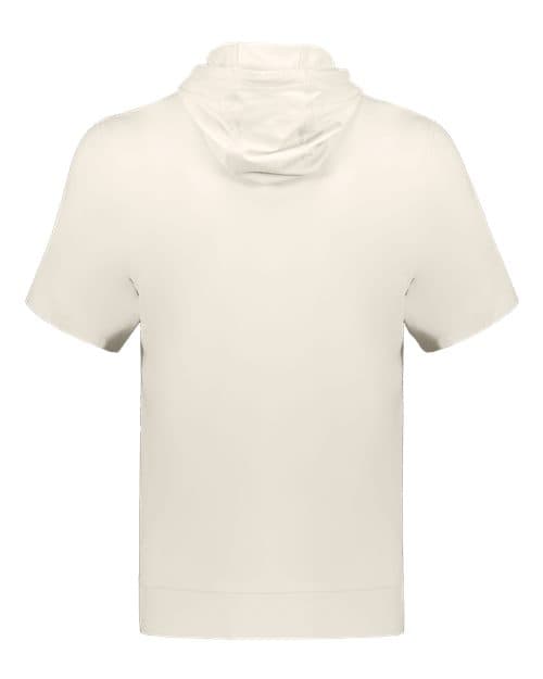 Holloway Youth Eco Revive™ Ventura Soft Knit Short Sleeve Hooded Sweatshirt thumbnail 3