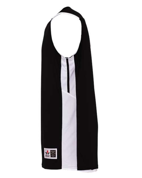 Alleson Athletic Men's Crossover Reversible Jersey thumbnail 4