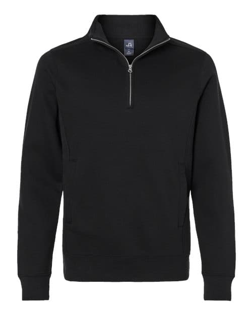 J. America Unisex Heavyweight Fleece Quarter-Zip Sweatshirt thumbnail 3