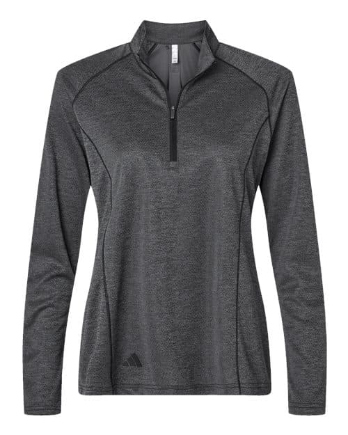 Adidas Women's Space Dyed Quarter-Zip Pullover thumbnail 3