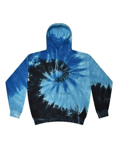 Colortone Youth Tie-Dyed Hooded Sweatshirt thumbnail 2