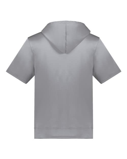 Augusta Sportswear Unisex Fleece Short Sleeve Hooded Pullover thumbnail 3