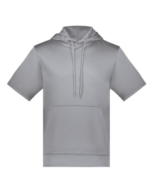 Augusta Sportswear Unisex Fleece Short Sleeve Hooded Pullover thumbnail 2