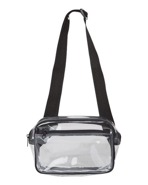 Liberty Bags Clear Stadium 2-Pocket Fanny Pack/Crossbody Bag thumbnail 2