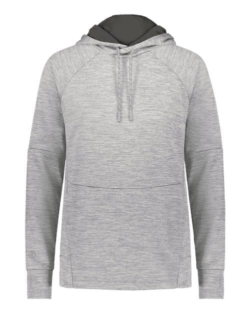 Holloway Women's All-Pro Performance Fleece Hooded Sweatshirt thumbnail 2