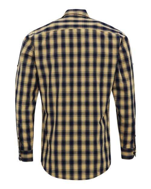Artisan Collection by Reprime Men's Mulligan Check Cotton Shirt thumbnail 4