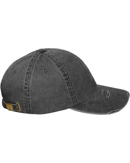 Adams Headwear Classic Pigment Distressed Dad Hat thumbnail 4