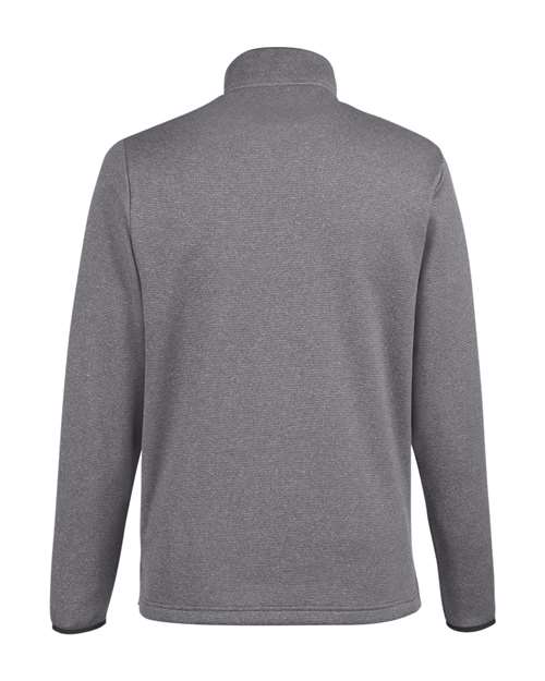CORE365 Men's Venture Heathered Stripe Quarter-Zip Pullover thumbnail 4