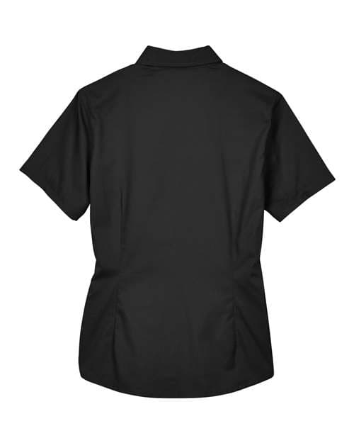 CORE365 Women's Optimum Short Sleeve Twill Shirt thumbnail 4