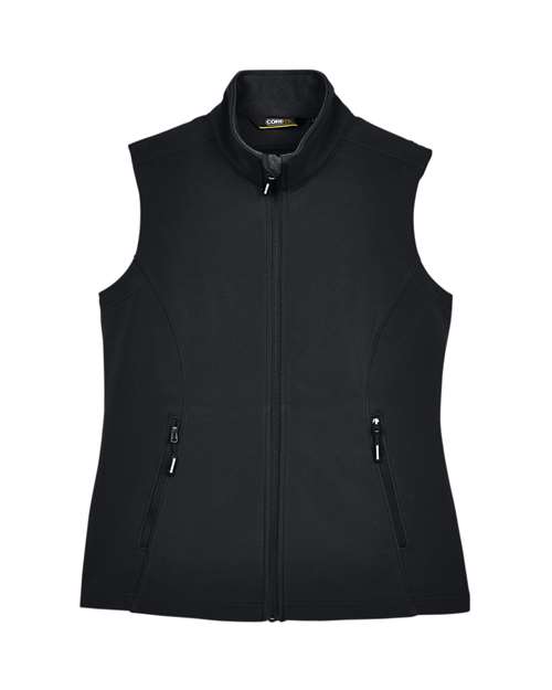 CORE365 Women's Cruise Two-Layer Fleece Bonded Soft Shell Vest thumbnail 3