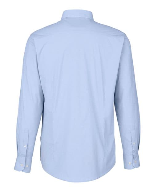 Devon & Jones Men's CrownLux Performance® Microstripe Dress Shirt thumbnail 4