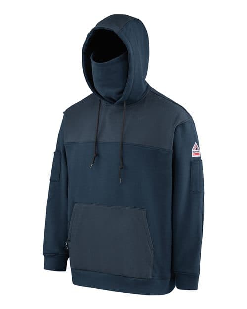 Bulwark Men's Flame-Resistant Fleece Hooded Sweatshirt thumbnail 4
