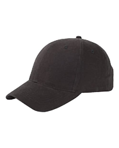 Big Accessories Youth Brushed Twill Cap thumbnail 2