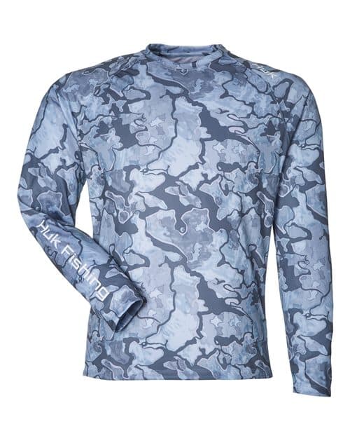 HUK Unisex LoPro Camo Long Sleeve T-Shirt thumbnail 3