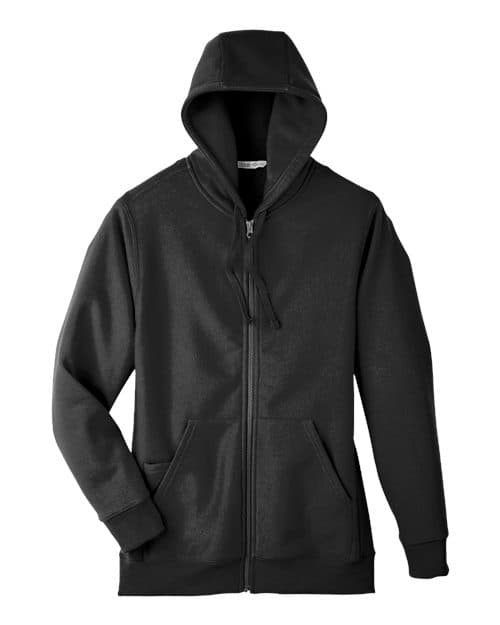Team 365 Unisex Zone HydroSport™ Heavyweight Full-Zip Hooded Sweatshirt thumbnail 3