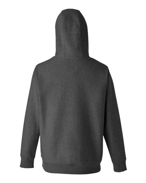 Team 365 Unisex Zone HydroSport™ Heavyweight Quarter-Zip Hooded Sweatshirt thumbnail 4