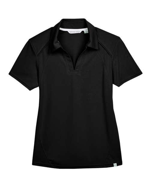 North End Women's Recycled Polyester Performance Pique Polo thumbnail 3