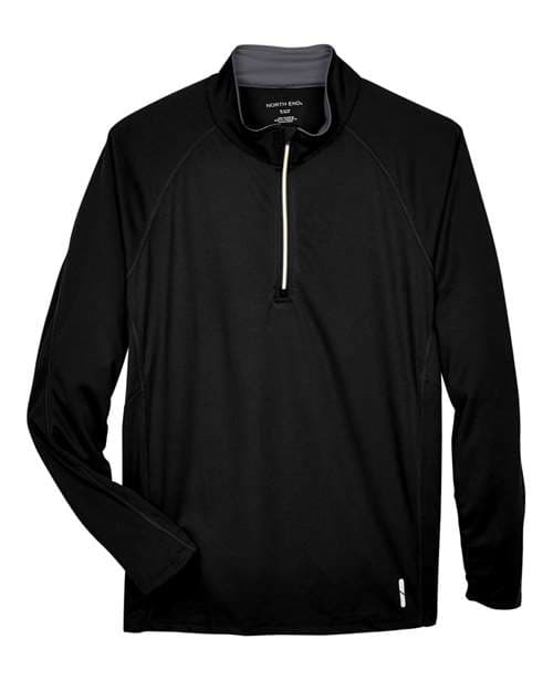 North End Men's Radar Performance Quarter-Zip Pullover thumbnail 3