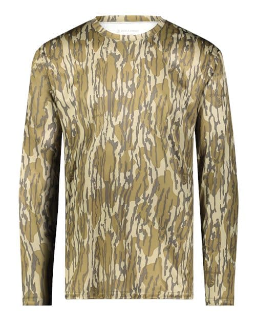 Holloway Men's Mossy Oak Momentum Long Sleeve T-Shirt thumbnail 2
