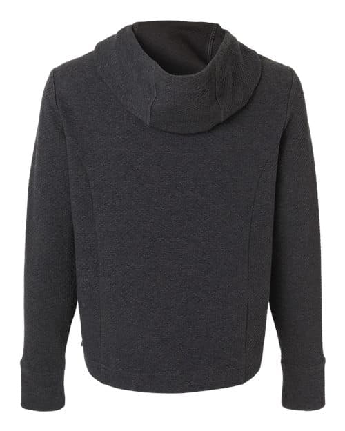 North End Women's Spirit Textured Hooded Pullover thumbnail 4