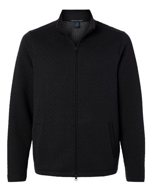 Devon & Jones Men's Berkeley Textured Full-Zip Jacket thumbnail 3