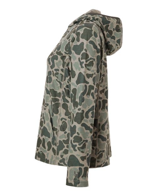 HUK Women's Coldfront+ KC Print Hooded Sweatshirt thumbnail 6