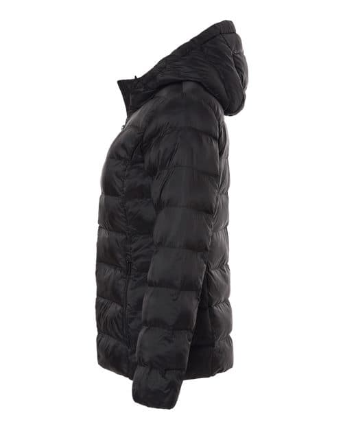 Weatherproof Women's Lightweight Poly-filled Hooded Puffer Jacket thumbnail 6