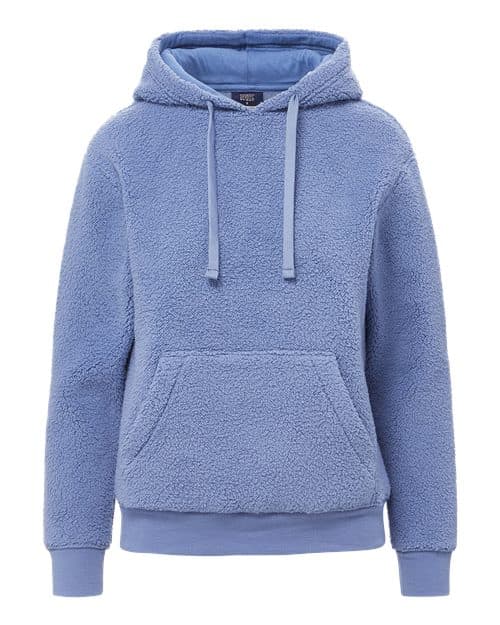 MV Sport Women's Starla Sherpa Hooded Pullover thumbnail 2