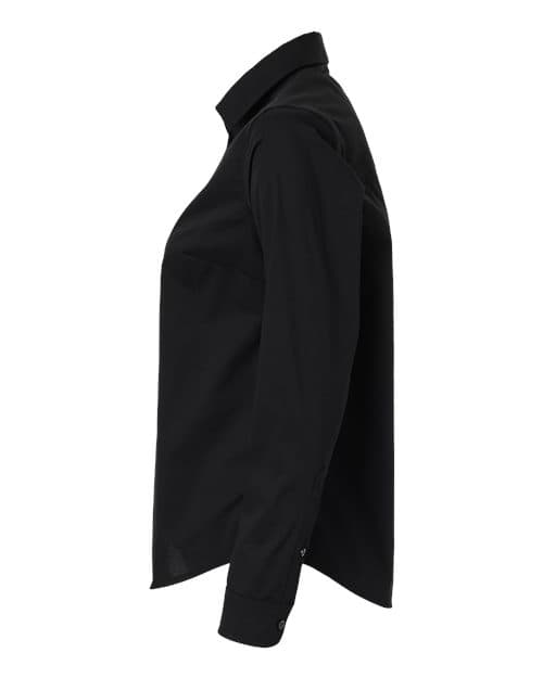 Devon & Jones Women's CrownLux Performance® Spencer Poplin Dress Shirt thumbnail 6