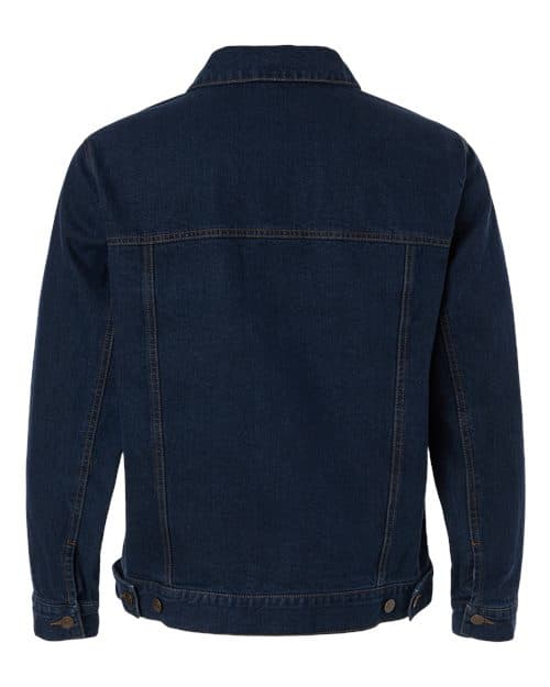 Harriton Unisex Cooper Denim Jacket thumbnail 4
