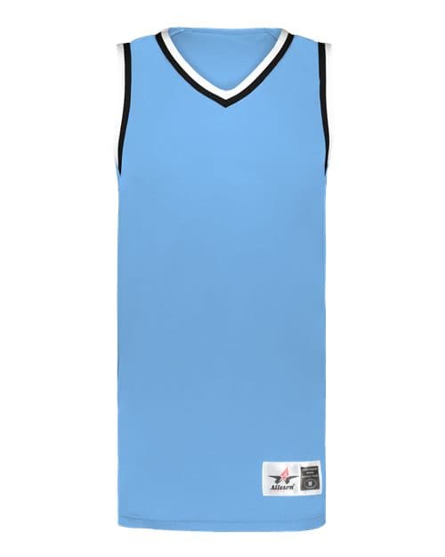 Alleson Athletic Youth Retro Basketball Jersey thumbnail 2