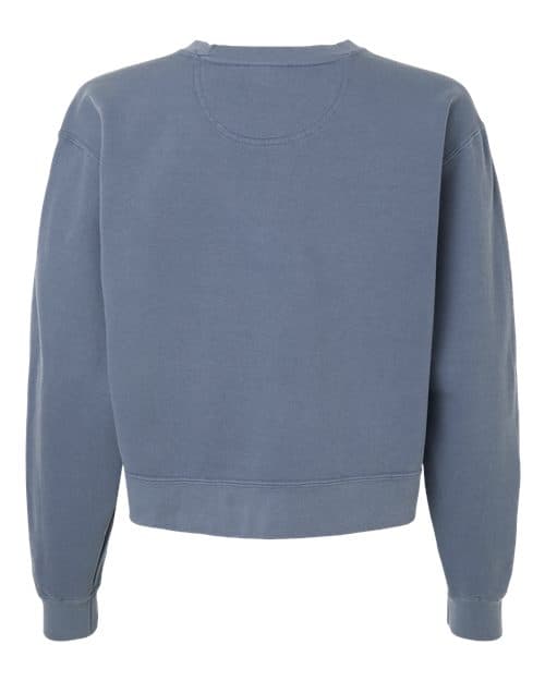 Comfort Colors Women's Garment-Dyed Mid-Length Crewneck Sweatshirt thumbnail 4