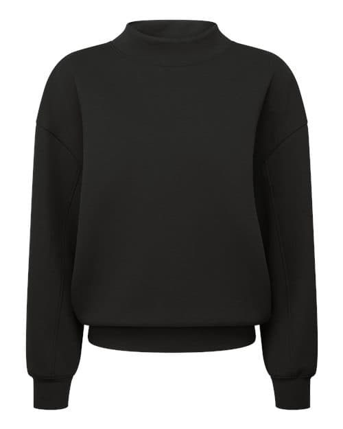 TriDri Women's Luxe Mock Neck Sweatshirt thumbnail 3