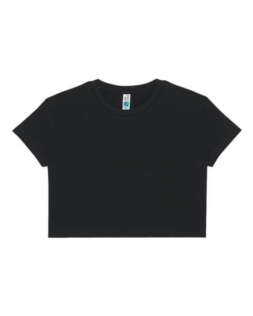 Lane Seven Women's Garment-Dyed Urban Cropped Tee thumbnail 3