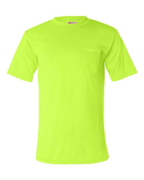 Bayside Unisex USA-Made 50/50 Pocket T-Shirt thumbnail 2