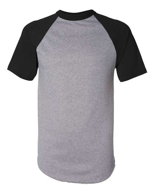 Augusta Sportswear Unisex Raglan Baseball Jersey thumbnail 2