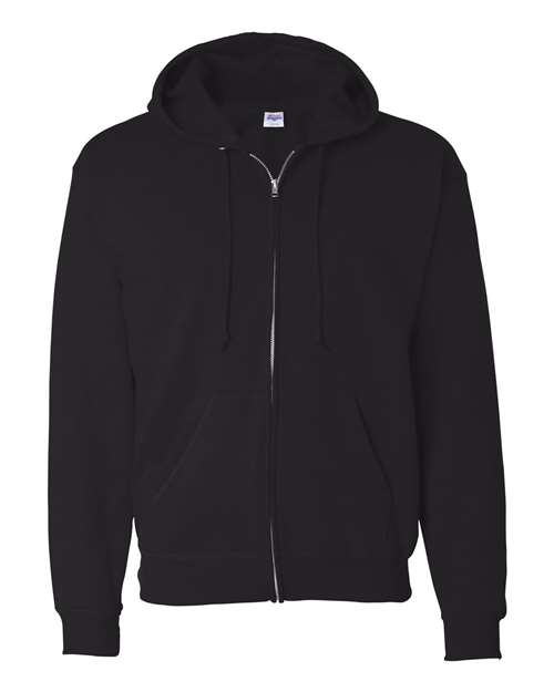 Hanes Unisex EcoSmart® Full-Zip Hooded Sweatshirt thumbnail 3