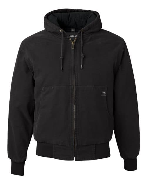 DRI DUCK Men's Cheyenne Boulder Cloth™ Hooded Jacket with Tricot Quilt Lining thumbnail 3