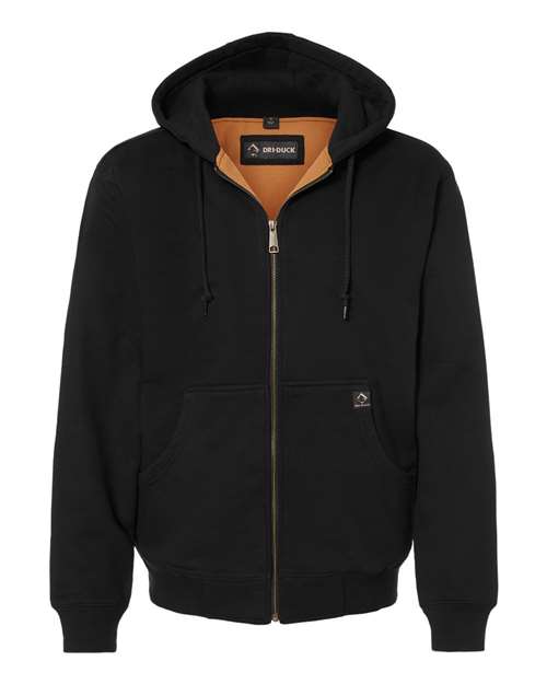 DRI DUCK Men's Tall Crossfire Heavyweight Power Fleece Hooded Jacket with Thermal Lining thumbnail 3