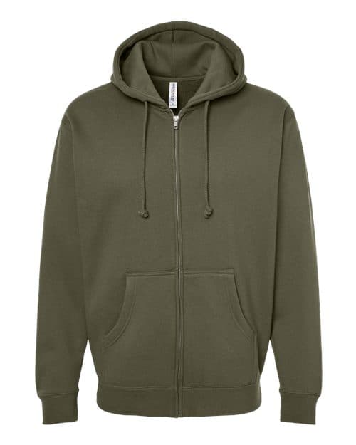 Independent Trading Co. Unisex Heavyweight Full-Zip Hooded Sweatshirt thumbnail 3