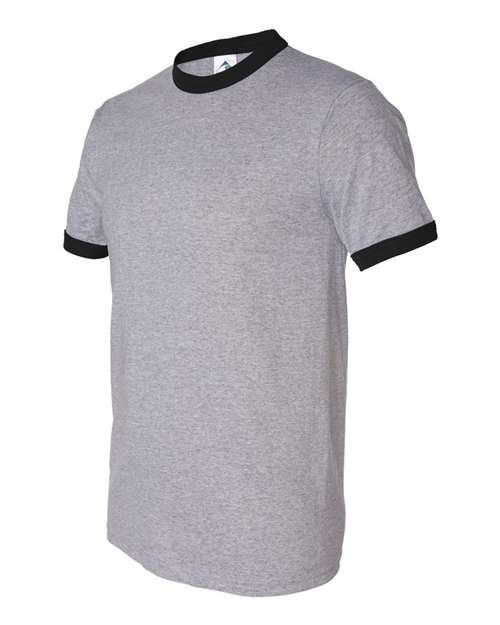 Augusta Sportswear Unisex 50/50 Ringer T-Shirt thumbnail 2