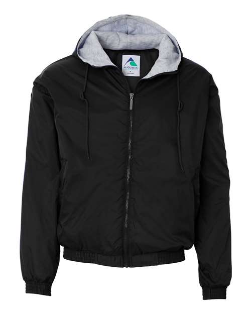 Augusta Sportswear Unisex Fleece Lined Hooded Jacket thumbnail 2