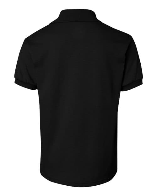 Hanes Youth EcoSmart® Jersey Polo thumbnail 4